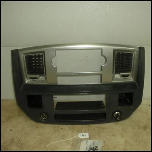 06-08 Dodge Ram 1500 2500 center dash bezel radio heater surround AIR VENTS OEM - Picture 1 of 9