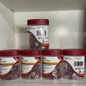 3M Scotchlok Ring Nylon Insulated, MNG18-14R/SX (Pack of 100) - Picture 1 of 13