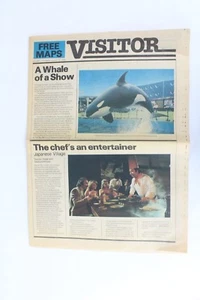 Vintage Zeitung BESUCHER 18. Juli 1980 Band 3 Nummer 16 Orca Sealand Pacific - Bild 1 von 4