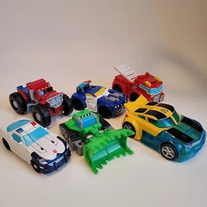 Transformers Hasbro Tomy Rescue Bots Lot Of 6 Great Condition See Description! - Picture 1 of 17