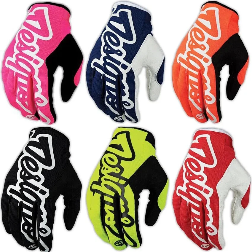 Troy Lee Designs TLD RED GLOVES MX ATV Motorcycle Cycling OFF ROAD Foxes 100% - image 1 of 1