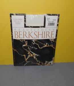 Berkshire Nylons Pantyhose Full Control Top Sandalfoot Style #4415 Ivory Size 1