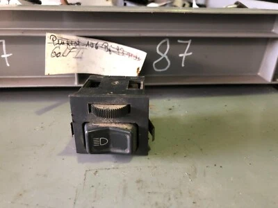 Original VW Golf 1 Passat 35i B2 Interrupteur de Lumière Variateur 321941531G - Photo 1/4