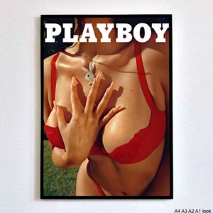 September 2019 PLAYBOY Magazine Cover Poster Wall Art Pin Up Girl 18x24 A4A3A2A1 - Picture 1 of 9
