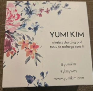 Yumi Kim Wireless Charging Pad Phone Micro USB Cord Pink Coral Floral Designs - Picture 1 of 1