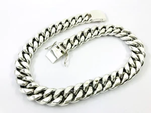 Magnífico Collar de Cadena Taxco Mexicano Plata Esterlina 925. 676 g, 21,75" - Imagen 1 de 16