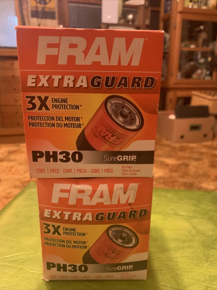 2 filtros de aceite de motor Fram PH30 nuevos en caja Foto 1 de 1
