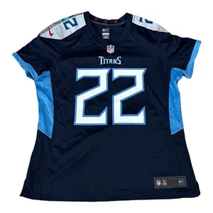 Nike Jersey Womens XL Blue On Field #22 Henry Tennessee Titans NFL  Retails $140 - Picture 1 of 11