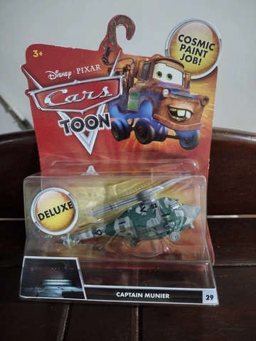 Disney Pixar Cars Toon Captain Munier Custom Paint Job Deluxe Rare! Cover