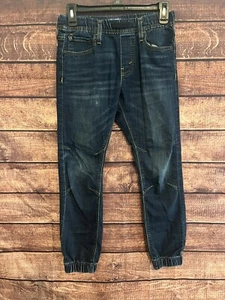 Denizen from Levi's Boys Size 12 Regular Jeans Pull On Elastic Waist And Ankle - Picture 1 of 6