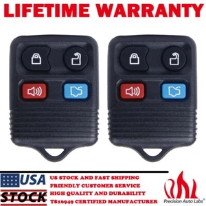 2 Car Key Fob Clicker Transmitter Keyless Entry Remote Control For Ford Explorer - Picture 1 of 14