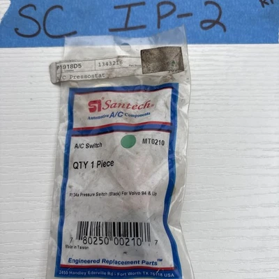 Sensor de pressão de refrigerante SANTECH A/C 1343216 Volvo 940 740 960 S90 V90 - Imagem 1 de 4