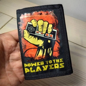 Vtg Y2K Nintendo Power Trifold Wallet Made By Changes 2005 Gaming Gear - Picture 1 of 7