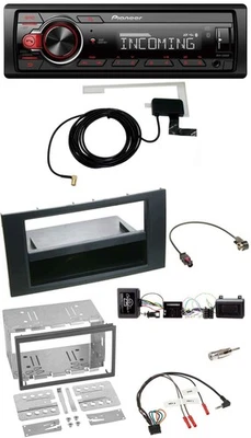 Pioneer USB Lenkrad DAB Bluetooth Autoradio für Ford Kuga 2008-2012 schwarz - Bild 1 von 4