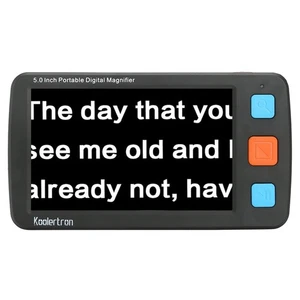Digital Video Magnifier,Handheld Portable Electronic Reading Aid Support AV O... - Picture 1 of 7