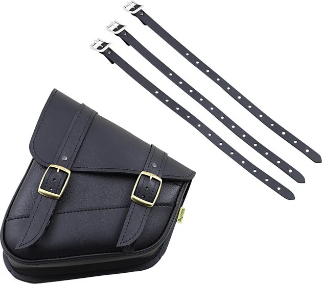 Bolso basculante triangulado Willie & Max mono de latón negro #59776-08 Foto 1 de 1