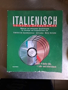 ITALIENISCH CD Audio Sprachkurs mit Handbuch und 4 CDs - Bild 1 von 3