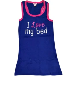 Dollhouse Pijama I love my beg. Color White and Blue. Size Small.New. C1-23 - Picture 1 of 8