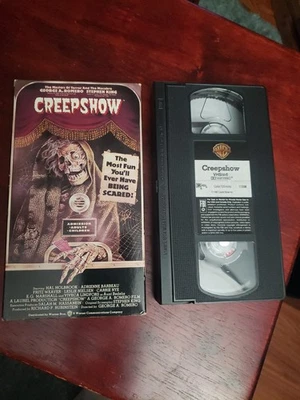 Creepshow VHS George Romero Stephen King Vintage Video 1982 Horror - Image 1 of 3