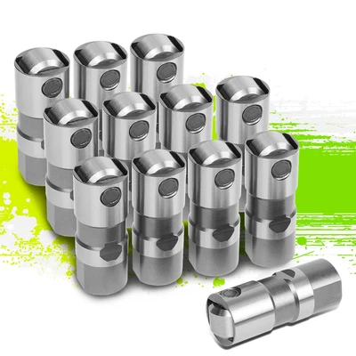 12Pcs Hydraulic Roller Lifters Kit for Chevy 3.1L 3.4L 3.5L 3.9L OHV 12V 93-09 - Image 1 of 4