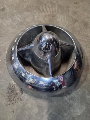Studebaker Bullet Nose 1950 Champion Grill Center Chrome Vintage Hot Rod 51 - Image 1 of 4