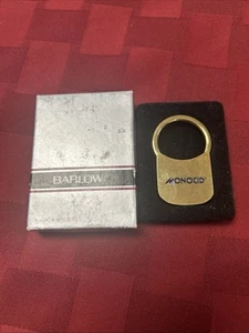 Vintage NEW Barlow Twist-Lock Keyholder Gold Tone With Box - Picture 1 of 1