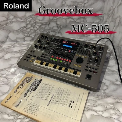 Roland MC-505 Groovebox 1998 Sequencer Sampler Used Working Used - Image 1 of 4