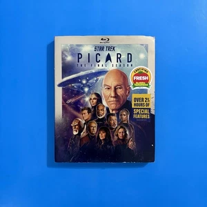 Star Trek Picard Die letzte Staffel 3 Neu Versiegelt Blu-ray KOSTENLOSER VERSAND - Bild 1 von 7