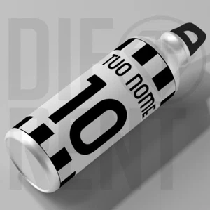 Borraccia Personalizzata con nome e numero, tifosi bianconeri 750ml in alluminio - Bild 1 von 1