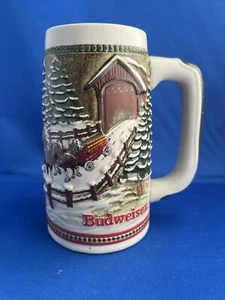 Vintage Anheuser-Busch Limited Edition Beer Stein Christmas for Him! - Picture 1 of 7