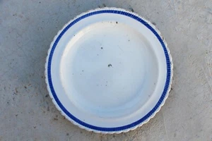 18th Century Antique French Plate, Faience, Glazed Earthenware - Picture 1 of 7