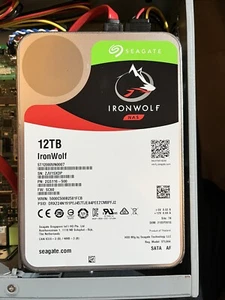 Seagate IronWolf NAS 12TB Internal HDD 3.5in SATA 6Gb/s 7200 RPM - Afbeelding 1 van 1