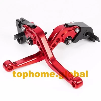Palancas de freno de embrague corto rojas CNC 18 para Yamaha YZF R3 2014-2021 / R25 2015-2019 Foto 1 de 4