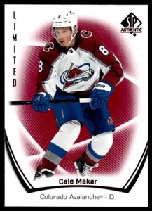 2021-22 UD SP Authentic Limited Cale Makar Colorado Avalanche #100 - Picture 1 of 2