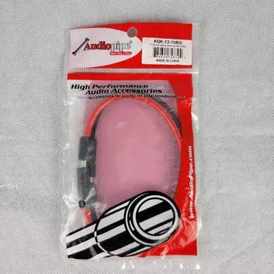 10 Gauge 12" Quick Disconnect Power Cable Wire Harness Audio - Image 1 of 3
