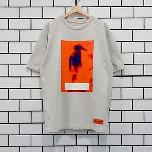 CAMISETA HERON PRESTON OS NOISE CENSORED HERON SS GRIS MELANGE - Imagen 1 de 3