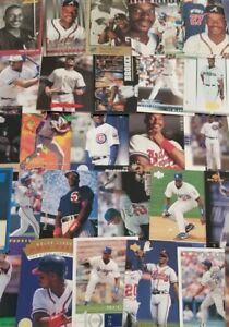 FRED McGRIFF HUGE YOU U PICK OVER 600 UNLIMITED SHIPPING ONLY.99 ROOKIES,ODDBALL