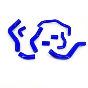 Blue Fit Honda CBR600RR CBR 600RR 2007-2011 Silicone Radiator Hose Coolant Pipe - Picture 1 of 3