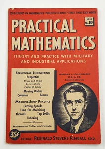Practical Mathematics Soft Cover Book Structural Engineering Issue No 10 1943 - Imagen 1 de 6
