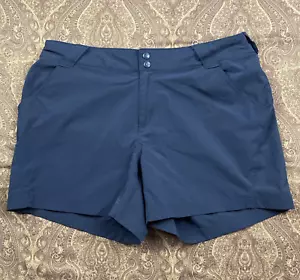 Columbia PFG Coral Point III Black Womens 16 Outdoors Performance UPF50 Shorts - Picture 1 of 10