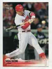 SEIYA SUZUKI 2019 BBM 2nd Version #494 hiroshima toyo carp (Chicago Cubs)