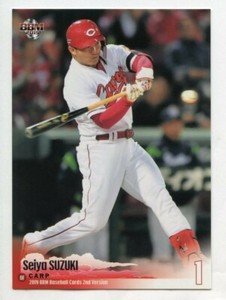 SEIYA SUZUKI 2019 BBM 2nd Version #494 hiroshima toyo carp (Chicago Cubs)