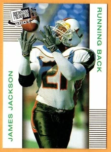 JAMES JACKSON(CLEVELAND BROWNS)2001 PRESS PASS SE/Rookie Football Card - Picture 1 of 1