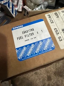 Fits Perkins Delphi TWIN fuel filter separator unit 26431768 G23 - Picture 1 of 8
