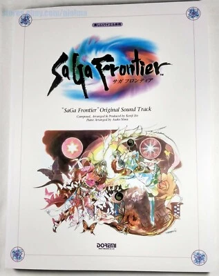 SaGa Frontier Original Sound Track SHEET MUSIC Song Book Piano Solo Soundtrack - Image 1 of 4