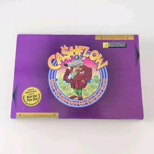 CASHFLOW Board Game Investing 101 Robert Kiyosaki Rich Dad Poor Dad Complete VTG - Picture 1 of 2
