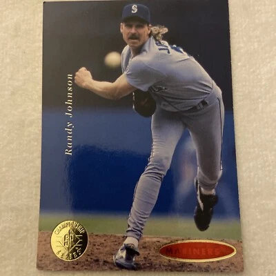 1995 SP Championship #186 RANDY JOHNSON Seattle Mariners Upper Deck - Image 1 of 2
