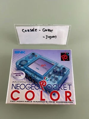 Consola de juegos SNK Neo Geo NeoGeo color de bolsillo azul cristal Foto 1 de 4