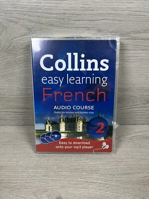 Collins easy learning French Audio Course Stage 2: 3 CDs and Booklet - Image 1 of 3