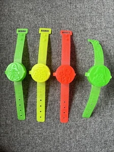 VTG McDonalds Happy Meal Mcwrist Watch Secret Stash Compartment Lot Of 4 - Picture 1 of 9